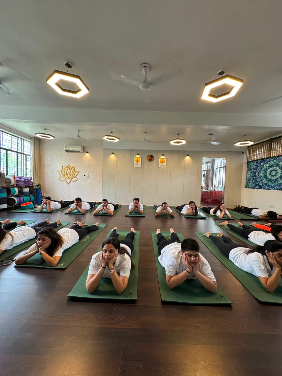 Guided group relaxation